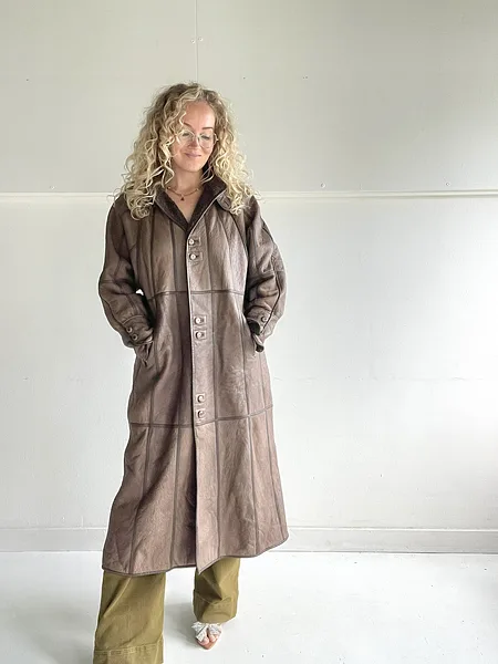 Long Shearling Coat, photo 3