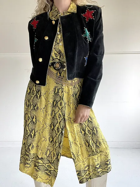 Suede Star Statement Jacket, photo 4