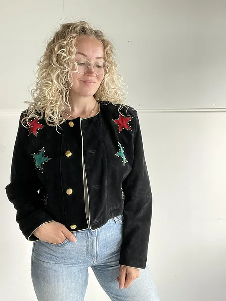 Suede Star Statement Jacket, photo 8
