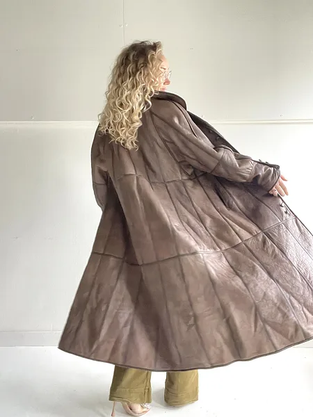 Long Shearling Coat, photo 13