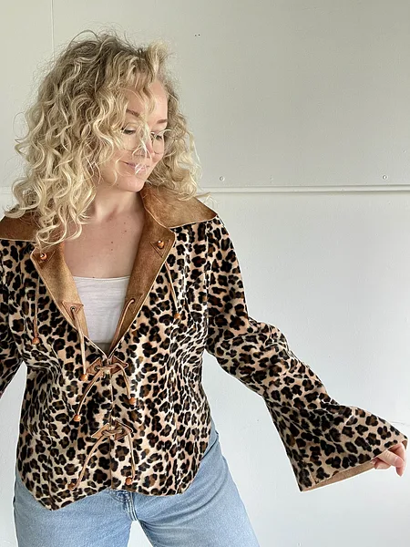 Reversible Leopard Print Jacket, photo 5