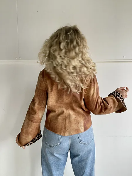 Reversible Leopard Print Jacket, photo 8