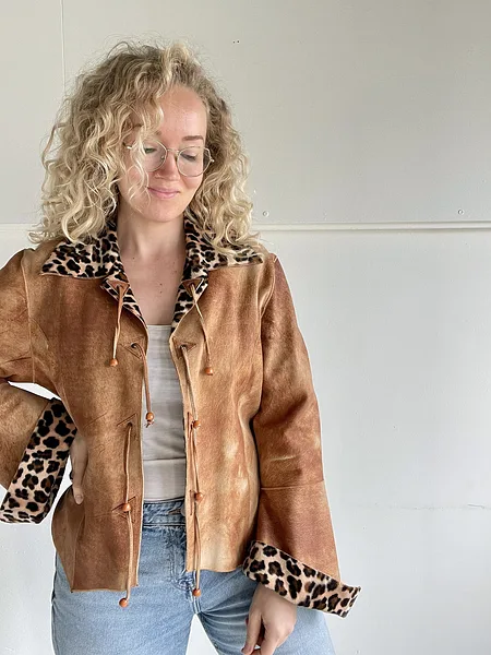 Reversible Leopard Print Jacket, photo 9