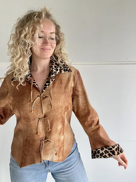 Reversible Leopard Print Jacket, photo 4