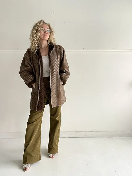 Reversible Shearling Coat, photo 8