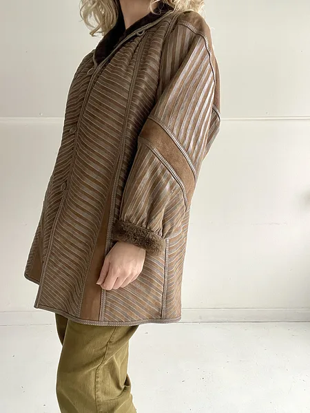 Reversible Shearling Coat, photo 9
