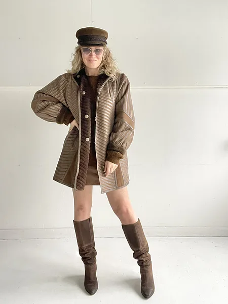Reversible Shearling Coat, photo 10