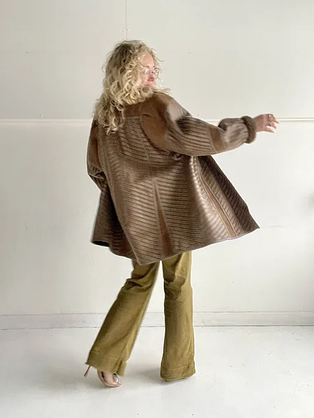 Reversible Shearling Coat, photo 12