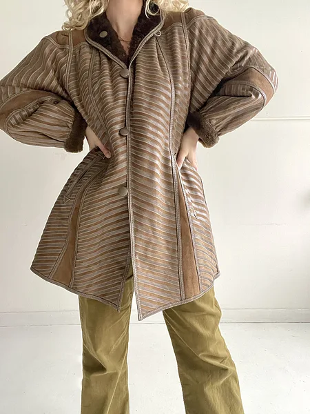 Reversible Shearling Coat, photo 6