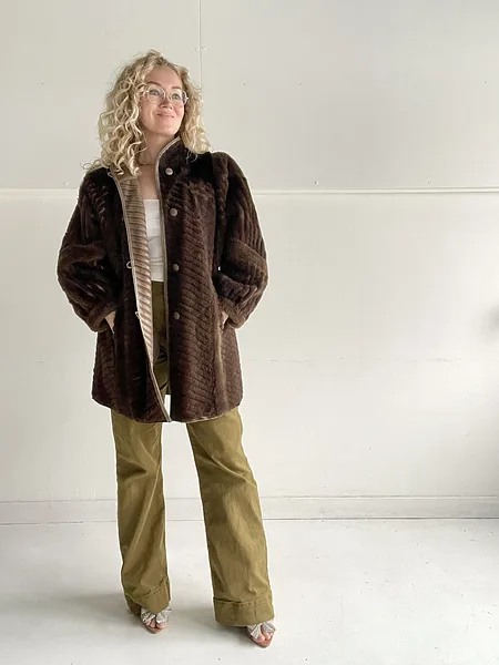 Reversible Shearling Coat, photo 4
