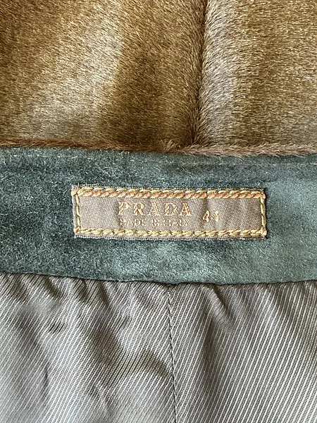 Prada Pony Hair Mini Skirt, photo 3