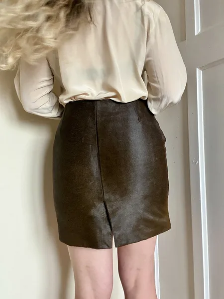 Prada Pony Hair Mini Skirt, photo 6