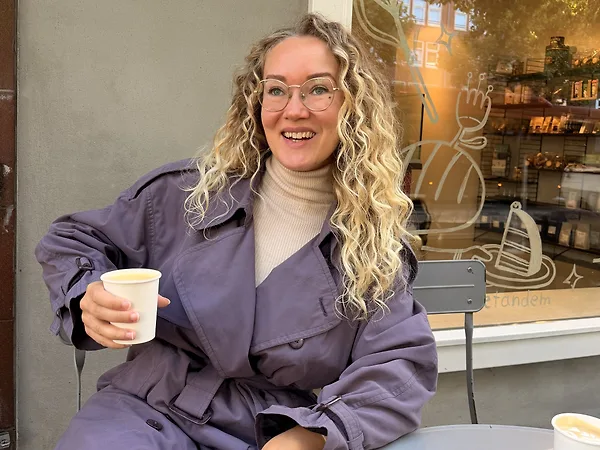 80s Lilac Trench Coat, photo 5