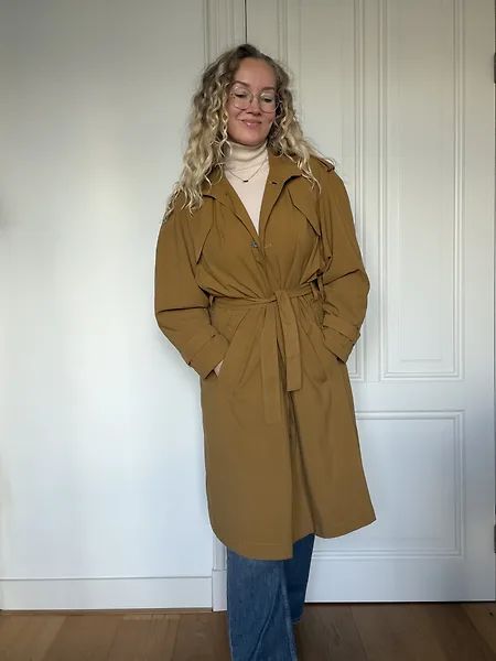 Ochre 80's Trenchcoat, photo 10