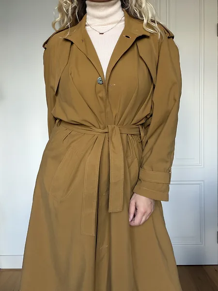 Ochre 80's Trenchcoat, photo 12