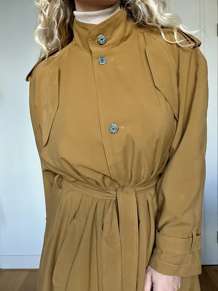 Ochre 80's Trenchcoat, photo 4