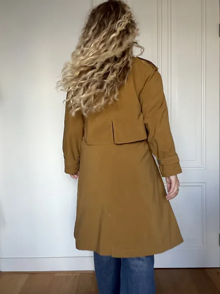Ochre 80's Trenchcoat, photo 5