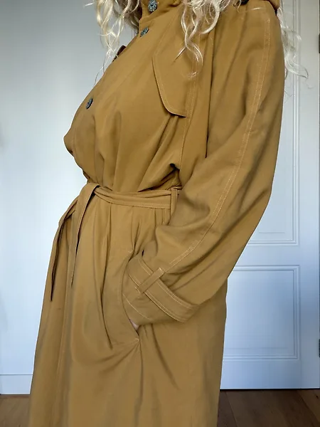 Ochre 80's Trenchcoat, photo 8