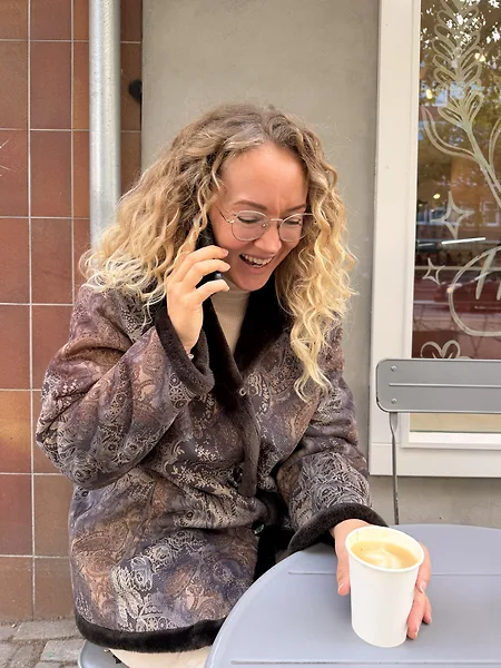 Paisley Print Faux Shearling Coat, photo 15