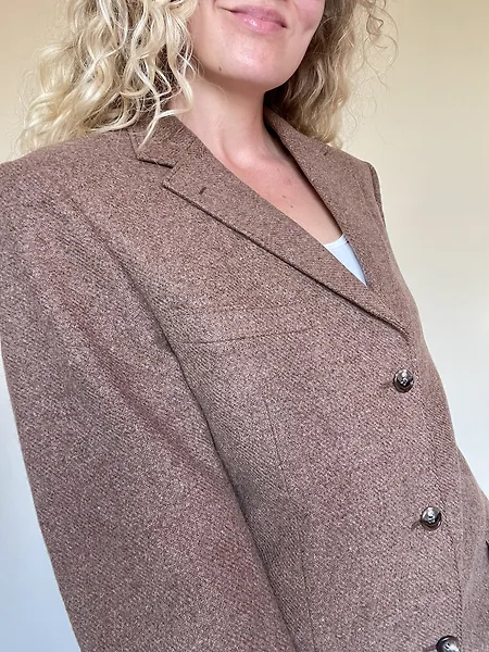 Brown Wool Blazer, photo 3