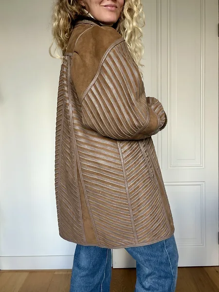 Reversible Shearling Coat, photo 13
