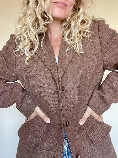 Brown Wool Blazer, photo 5