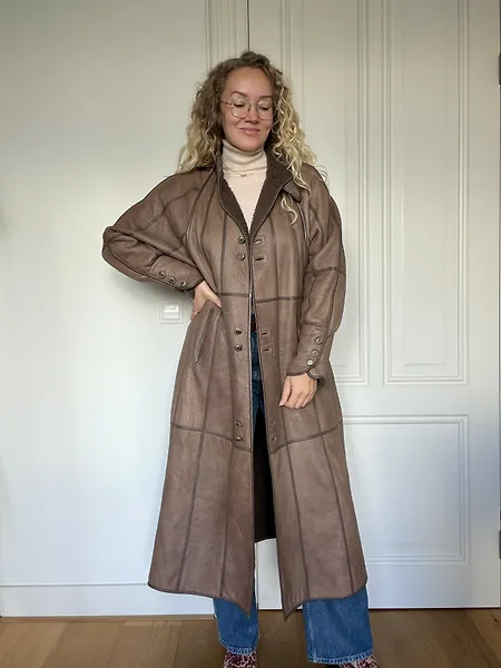 Long Shearling Coat, photo 14