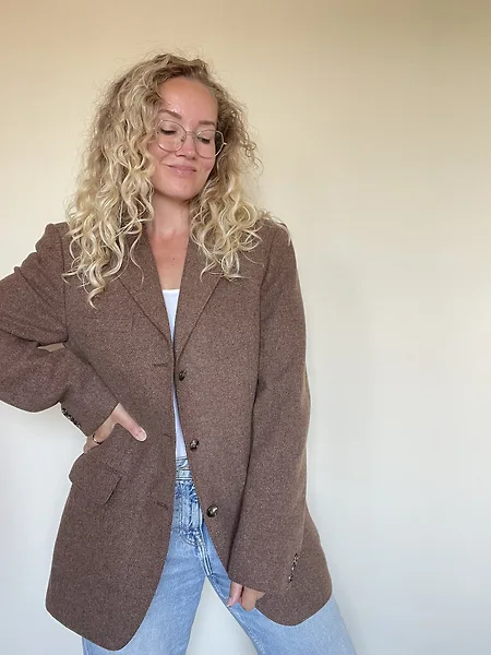 Brown Wool Blazer, photo 6