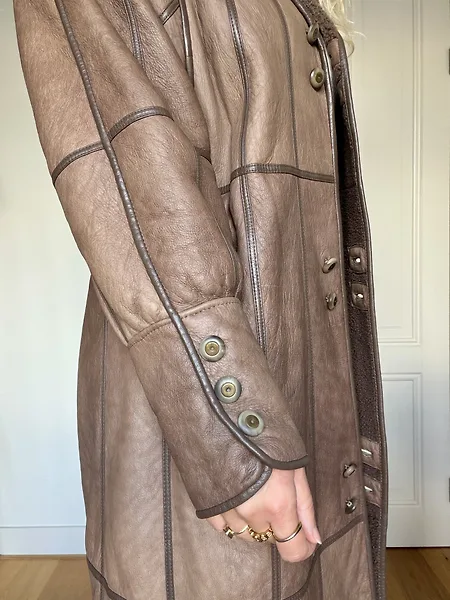 Long Shearling Coat, photo 6
