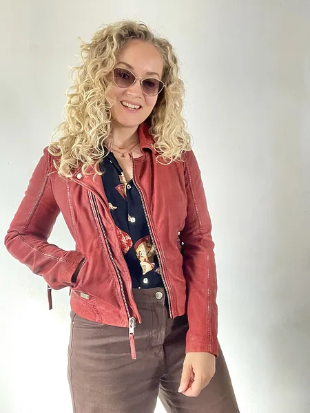 Mustang Leather Biker Jacket, photo 4