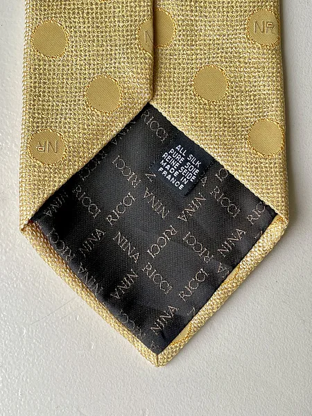 Nina Ricci Silk Tie, photo 4