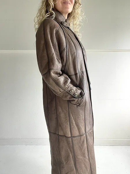 Long Shearling Coat, photo 7