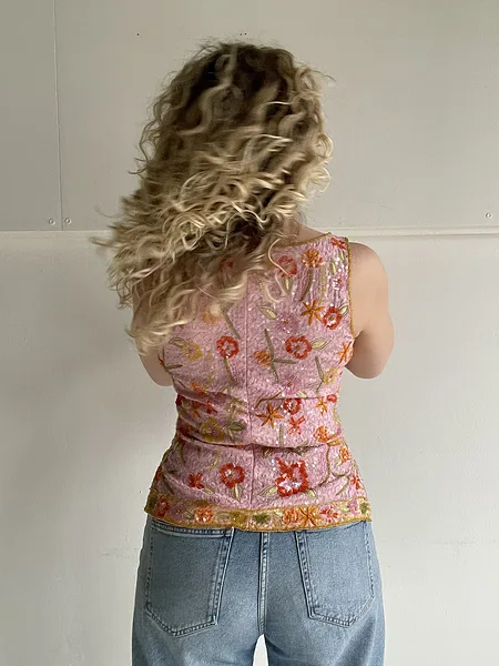 Sequin Floral Top, photo 4