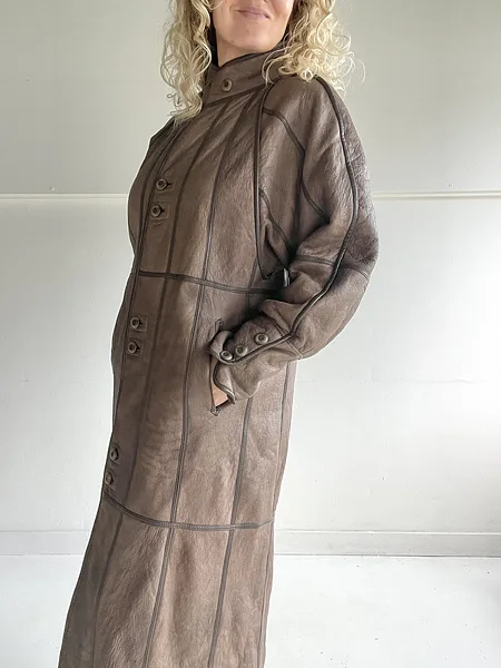 Long Shearling Coat, photo 8