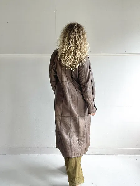 Long Shearling Coat, photo 10